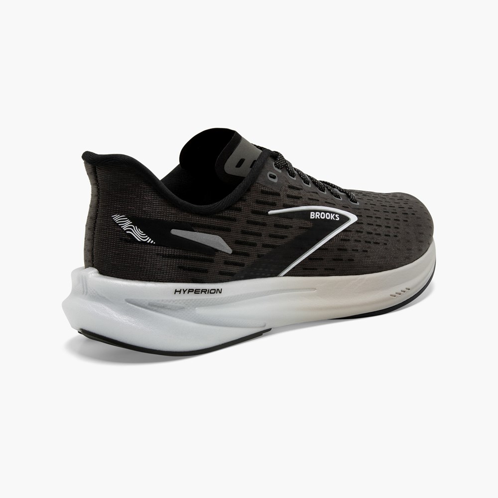 Chaussure d'Athlétisme Brooks Hyperion Speed Blanche Noir Femme | SOC-9730844